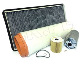 ZESTAW FILTROW - RR L322 3,0 DIESEL - BE BK0043