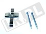 MOCOWANIE TYLNIEGO KLOCKA HAMULCOWEGO C2C21783GEN