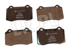 KLOCKI HAMULCOWE TYL - JAGUAR S-T / X350 C2C24016GEN