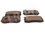 KLOCKI HAMULCOWE TYL - JAGUAR S-T / X350 C2C24016MINTEX