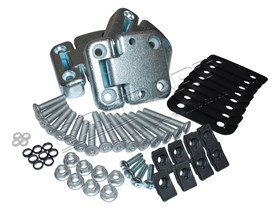 ZESTAW ZAWIASOW DRZWI PRZOD DEFENDER 90 DA1070