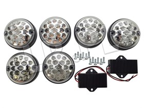 ZESTAW LAMP LED CLEAR DEFENDER DA1143CL