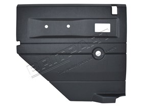 TAPICERKA DRZWI TYLNICH DEFENDER CZARNA DA2481