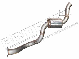 EXHAUST REAR SILENCER LR90 DEF TD5 DA3250