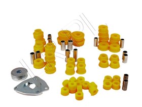 POLYBUSH KOMPLET (TYL BEBEN ZOLTE) - DEF DA4035YELLOW