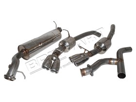 S/S SPORTS EXHAUST R/R  2.5TDI 97-02 CAT DA4247