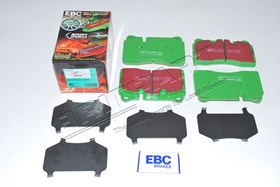 FRT BRAKE PAD SET HIGH PERFORMANCE DA4482
