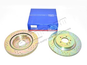REAR BRAKE DISCS (PAIR) DA4686