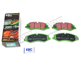 KLOCKI HAMULCOWE PRZÓD EBC GREEN STUFF D DA4838