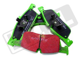 KLOCKI HAMULCOWE PRZEDNIE  EBC GREEN STU DA4901