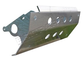 OSLONA DRAZKA PRZOD (ALU) DEFENDER 8MM / DA5507LHD