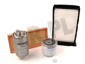 ZESTAW FILTROW - FREELANDER 2,0 DIESEL T DA6013