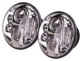 ZESTAW LAMP LED 7" DEFENDER LHD DA6283