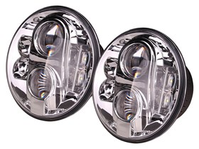 ZESTAW LAMP LED 7" DEFENDER LHD DA6283