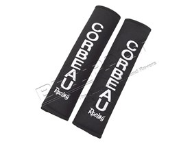 SEATBELT/HARNESS PADS BLACK DA7316