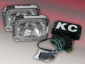 LAMPY DALEKOSIEZNE KC HILITES 6X9 CHROM KC242