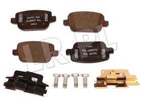 KLOCKI HAMULCOWE TYL - FREELANDER 2 DIES LR003657GEN