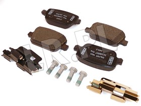 KLOCKI HAMULCOWE TYL - FREELANDER 2 DIES LR003657GEN
