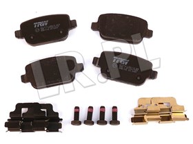 KLOCKI HAMULCOWE TYL - FREELANDER 2 DIES LR003657TRW