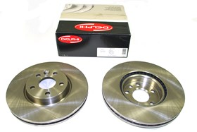 TARCZA HAMULCOWA PRZOD - FREELANDER 2 DI LR007055DELPHI