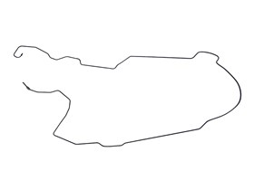 PRZEWOD HAMULCOWY POD NADWOZIEM TYL LEWY LR013856GEN