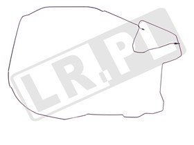 PRZEWOD HAMULCOWY POD NADWOZIEM TYL PRAW LR013857GEN