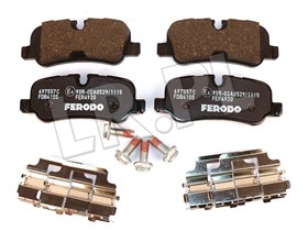 KLOCKI HAMULCOWE TYL - DISCO 4  5.0 V8, LR015519FERODO