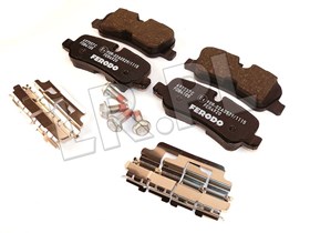 KLOCKI HAMULCOWE TYL - DISCO 4  5.0 V8, LR015519FERODO