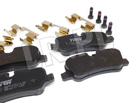 KLOCKI HAMULCOWE TYL - DISCO 4  5.0 V8, LR015519TRW