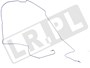 PRZEWOD HAMULCOWY POD NADWOZIEM TYL PRAW LR019462GEN