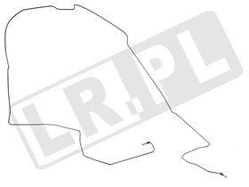 PRZEWOD HAMULCOWY POD NADWOZIEM TYL PRAW LR019462GEN