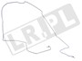 PRZEWOD HAMULCOWY POD NADWOZIEM TYL PRAW LR019462GEN