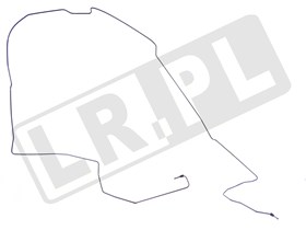 PRZEWOD HAMULCOWY POD NADWOZIEM TYL PRAW LR019462GEN