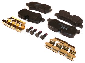 KLOCKI HAMULCOWE TYL - DISCOVERY 3 / RR LR021316TRW