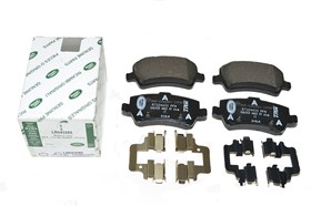 KLOCKI HAMULCOWE TYL FREE 2 OD 2013 LR043285GEN