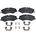 KLOCKI HAMULCOWE PRZOD - DISCOVERY 4  5. LR051626BREMBO