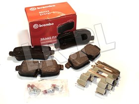 KLOCKI HAMULCOWE TYL - DISCOVERY 3 / DIS LR055454BREMBO