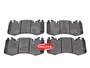 KLOCKI HAMULCOWE PRZOD ZACISK BREMBO - R LR093886DELPHI