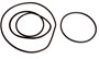 ORINGI POMPY WODY (3 SZT. - KPL.) DISCOV PFQ10001LGEN