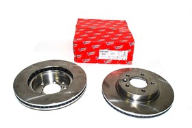 TARCZA HAMULCOWA PRZOD - DISCOVERY 3 / 4 SDB000604FERODO