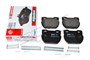 KLOCKI HAMULCOWE TYL DEFENDER 110 OD 200 SFP000250FERODO