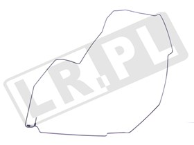 PRZEWOD HAMULCOWY POD NADWOZIEM TYL PRAW SGB500044GEN