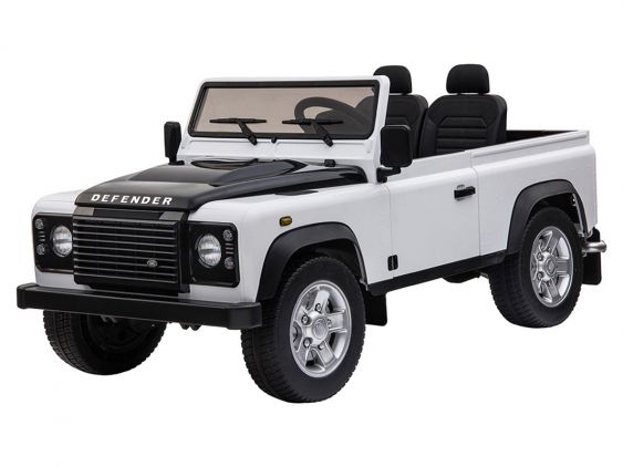Samochód elektryczny LR Defender dla dzieci - biały - DA1654