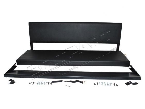 Siedzisko kanapa tył z ramą 1200 mm LWB kolor czarny SIII / Defender 110  - DA3059