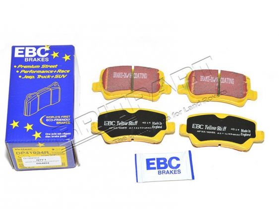 Klocki hamulcowe tył EBC Yellow Stuff RR Evoque 2012 - 2015 - DA4854