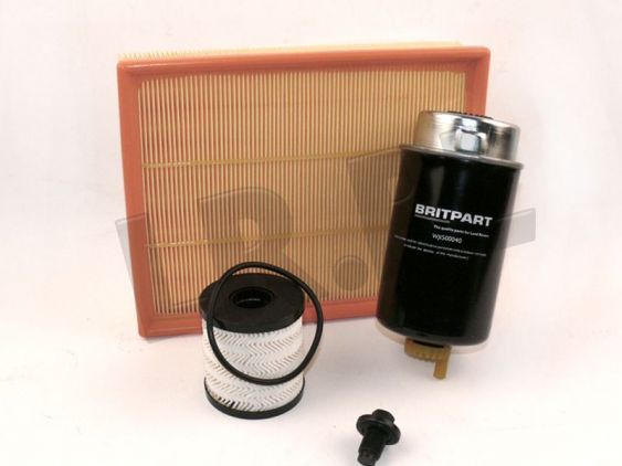 Zestaw filtrów - Defender 2,4 od 2007 - Britpart - DA6040