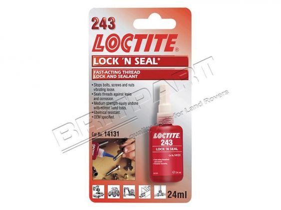 Lock n seal 24ml Loctite 243 Środek do zabezpieczania gwintów średniej wytrzymałości - DA6305