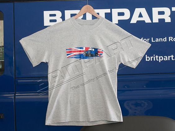 Britpart t-shirt rozmiar M z flaga - DA8052