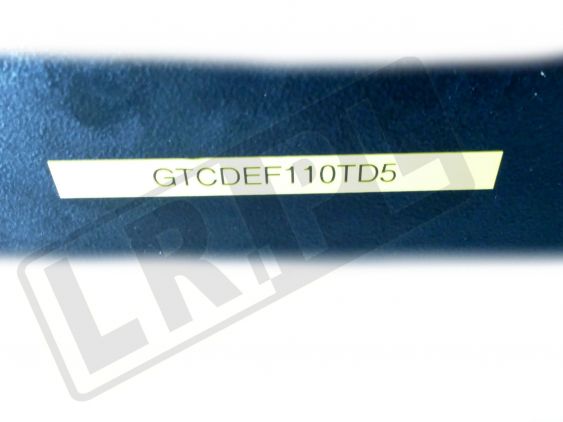 Osłona reduktora i skrzyni Defender TD5 110 1998 - 2006 stalowa 4 mm - GTCDEF110TD5