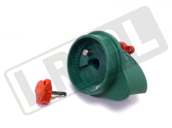 Zamek zabezpieczenia haka holowniczego (z kluczykami) Discovery 3 od 2009 (VIN:9a505992)/RR Sport od 2009 VIN:9a204236)/Discovery 4/RR Sport od 2010